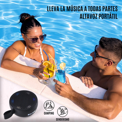 Altavoz Bluetooth Portátil (Resistente al Agua para Ducha)